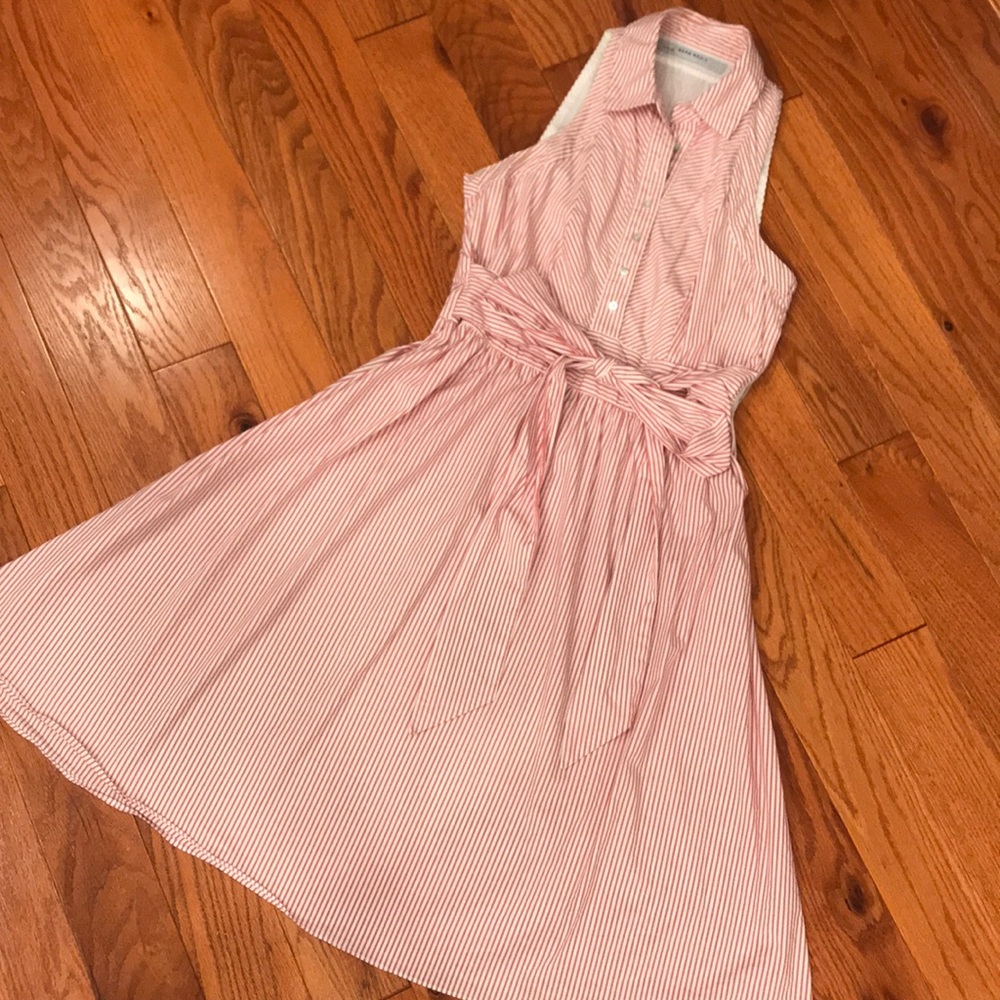 Zara basics striped dress S